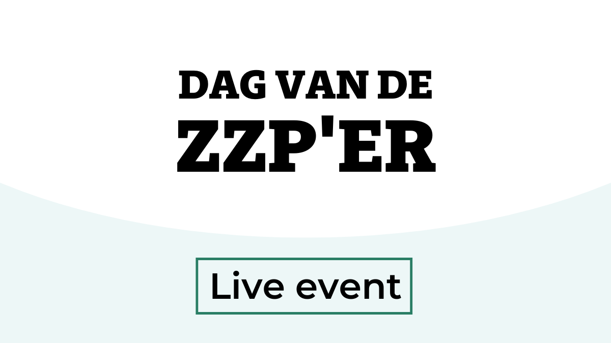 Online event: Dag van de ZZP-er