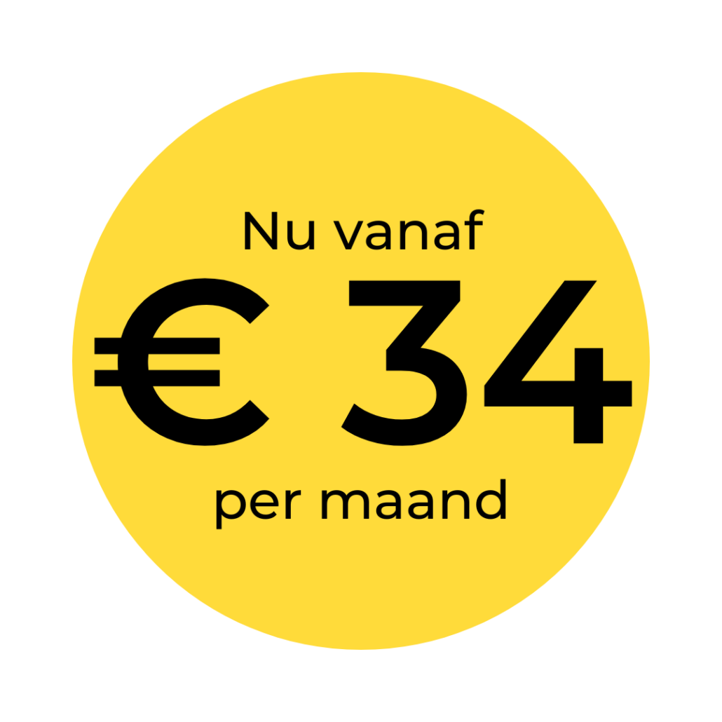 vanaf €34 mobiel
